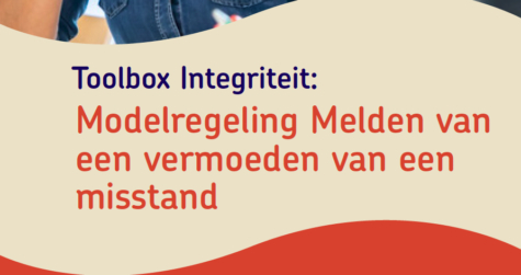 Modelregeling Melden vermoeden misstand