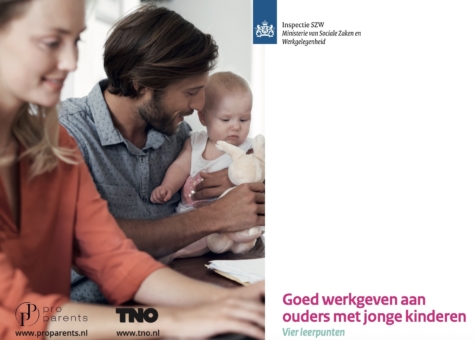 Onderzoek goed werkgeven aan ouders met jonge kinderen